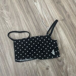 Fp movement reversible polka dot sports bra